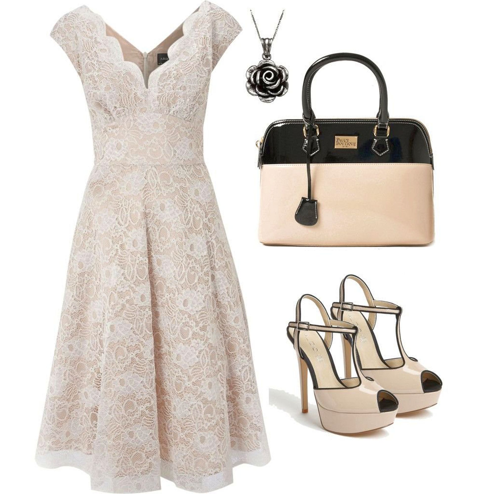 Нарядный look в классическом стиле