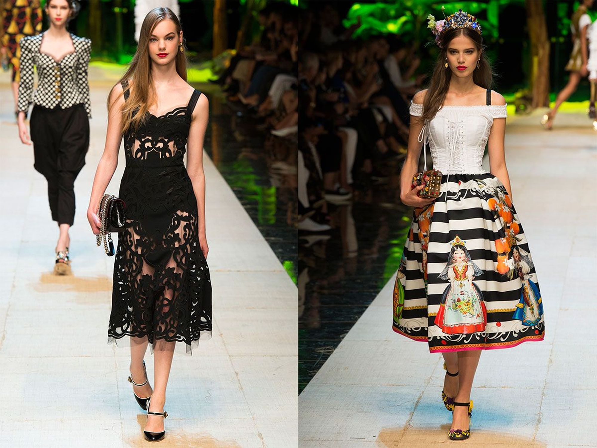 Dolce Gabbana коллекция весна — лето 2017 прет-а-порте