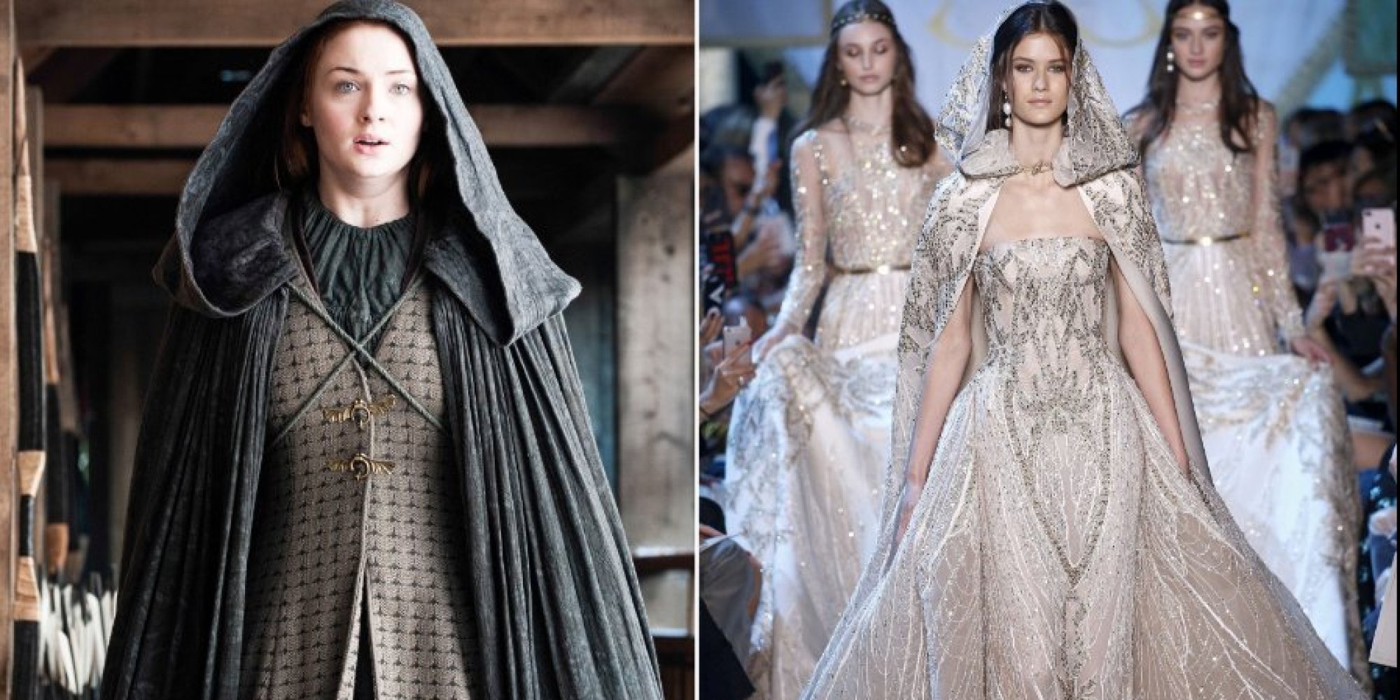 Elie Saab вдохновился костюмами из «Игры престолов»